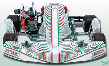 Tony Kart STV 450  rolling chassis. Perfect for LO206 or World Formula
